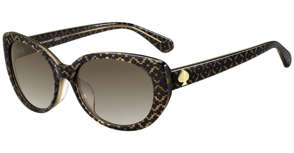 ＊送料込み＊【kate spadeサングラス】EVERETT/FS 4Q8HA Kate Spade Sunglasses Everett/F/S 4Q8HA Brown Cat Eye w