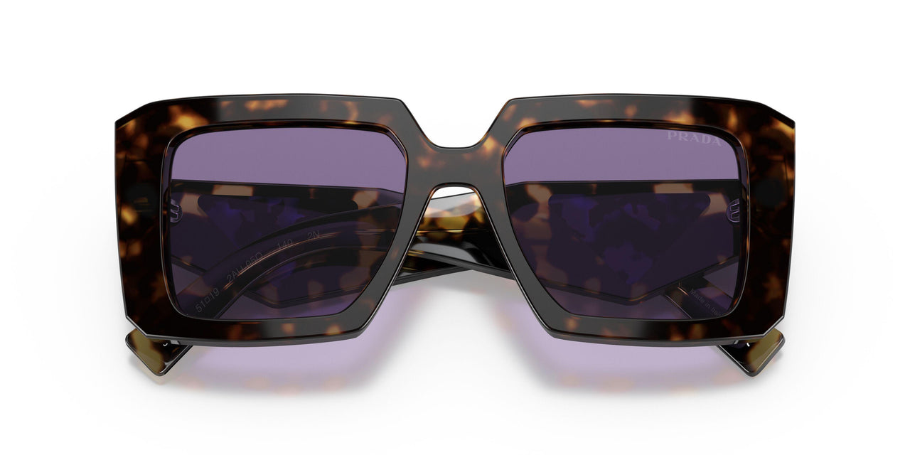 2AU05Q - Havana - Violet Mirror Internal Silver