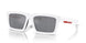 17S40A - White - Light Blue Mirror Silver