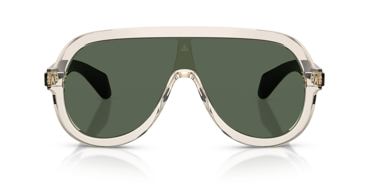 300371 - White - Solid Dark Green