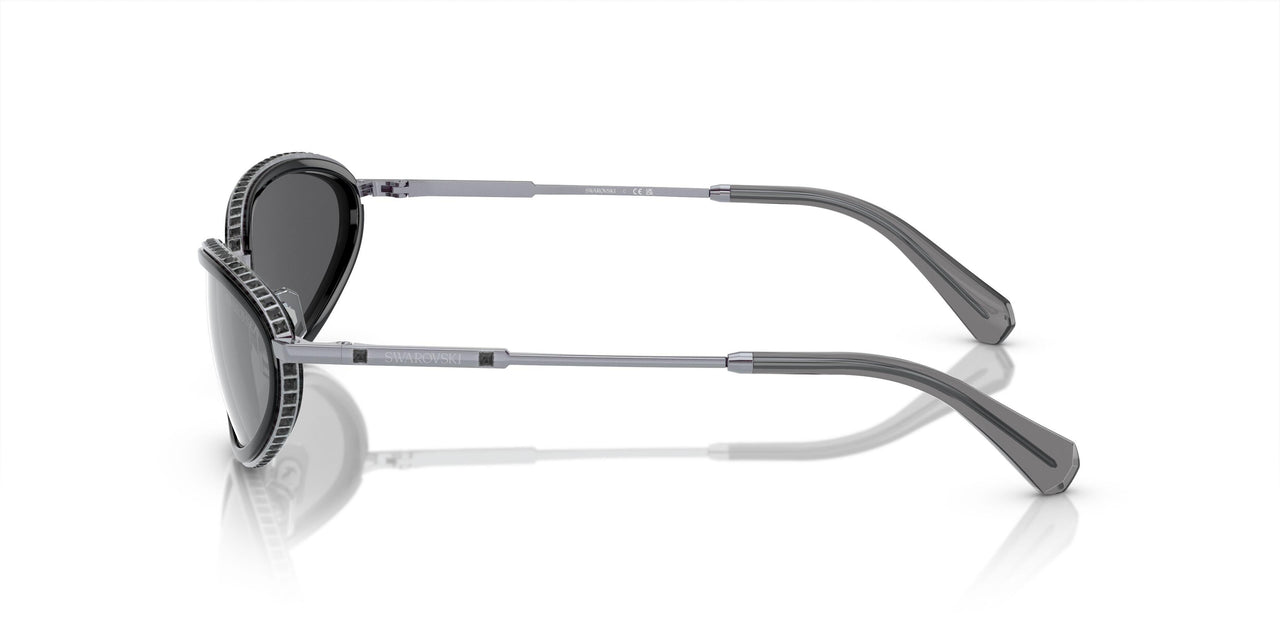 40116G - Silver - Grey Mirror Black