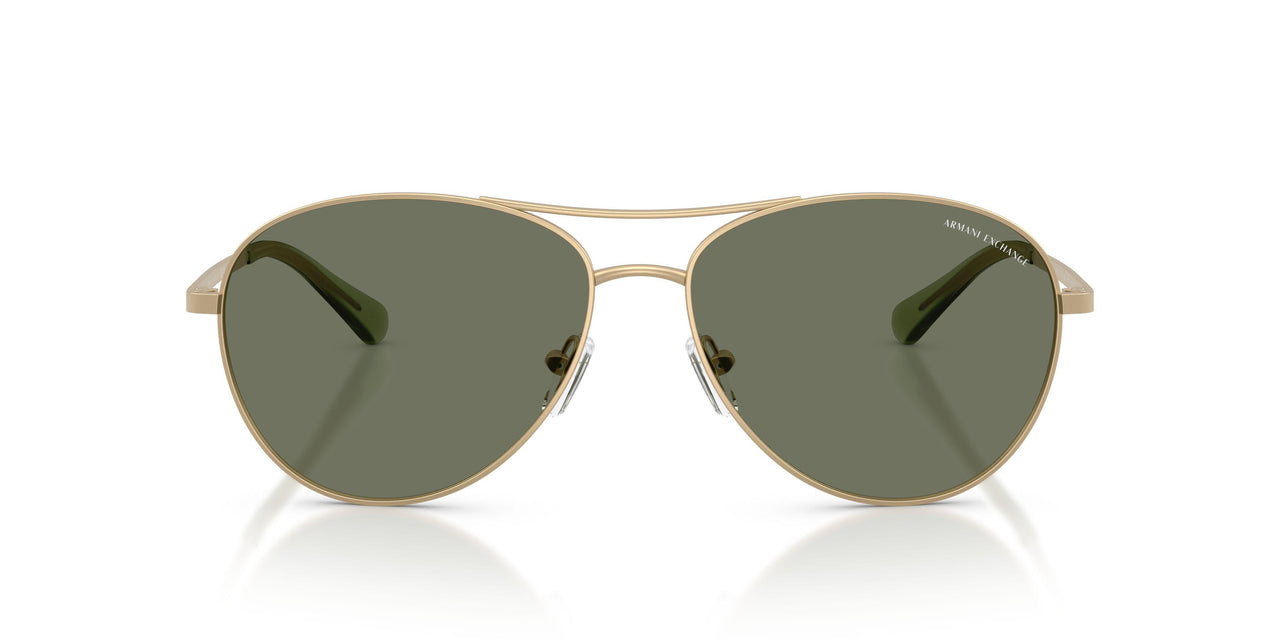 61219A - Gold - Dark Green Polarized