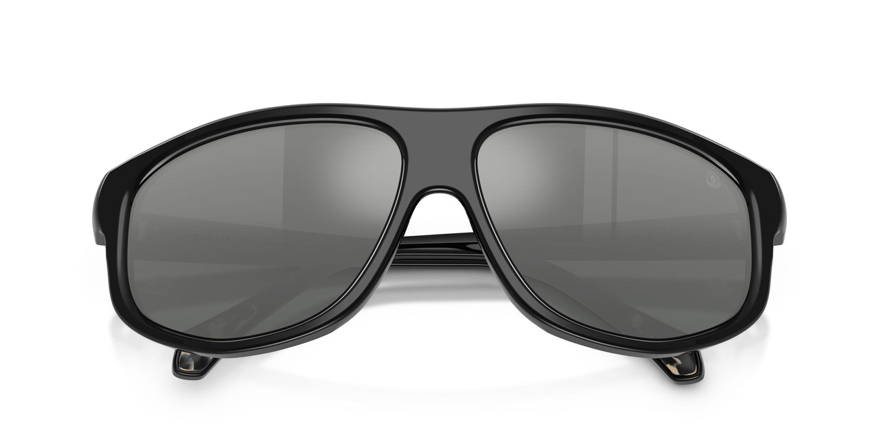 300188 - Black - Grey Mirror Silver Gradient