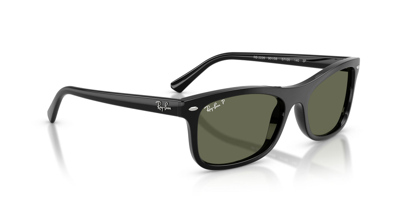 901/58 - Black - Green Polarized