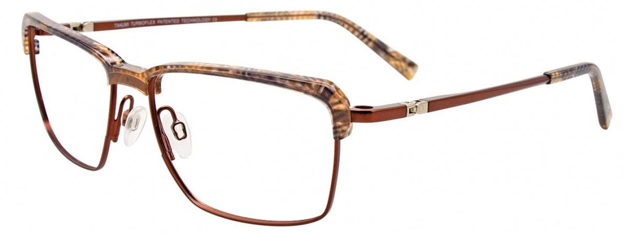 10 - Satin Brown & Brown Lines
