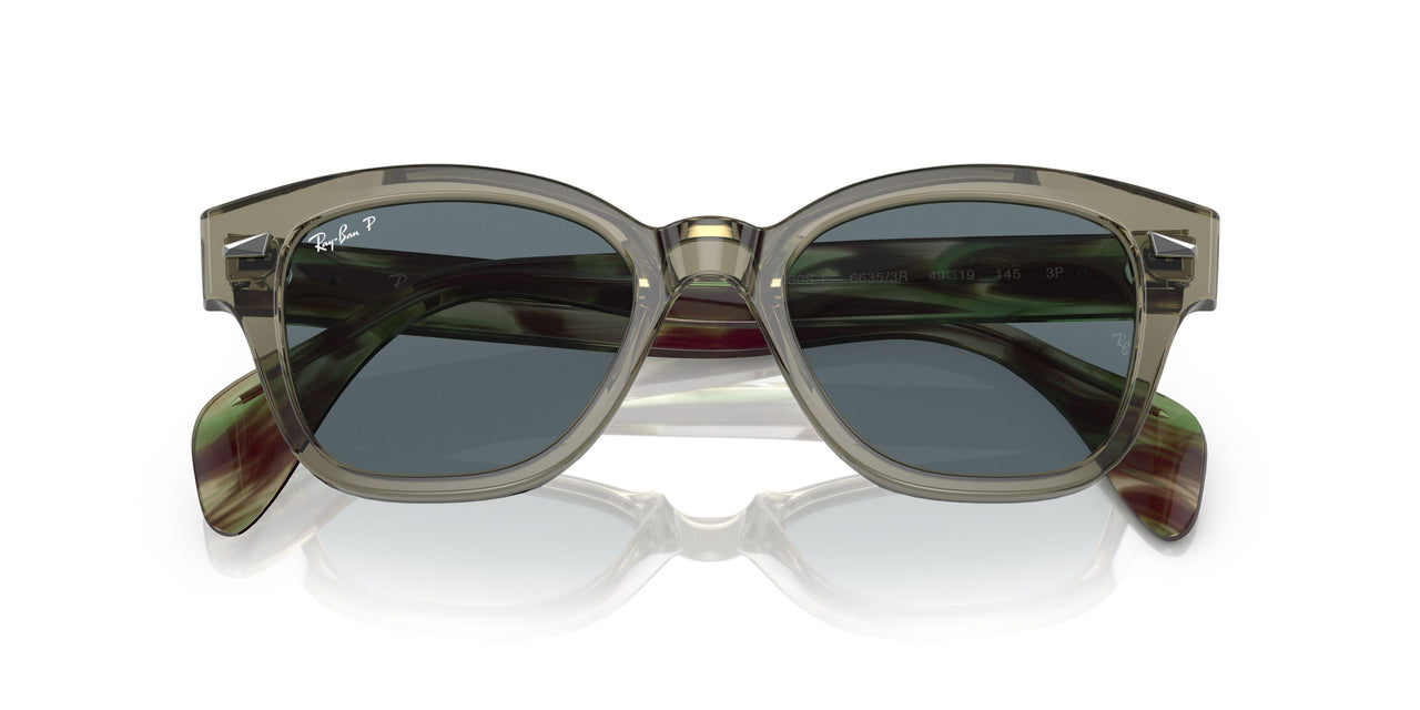 66353R - Green - Dark Blue Polar