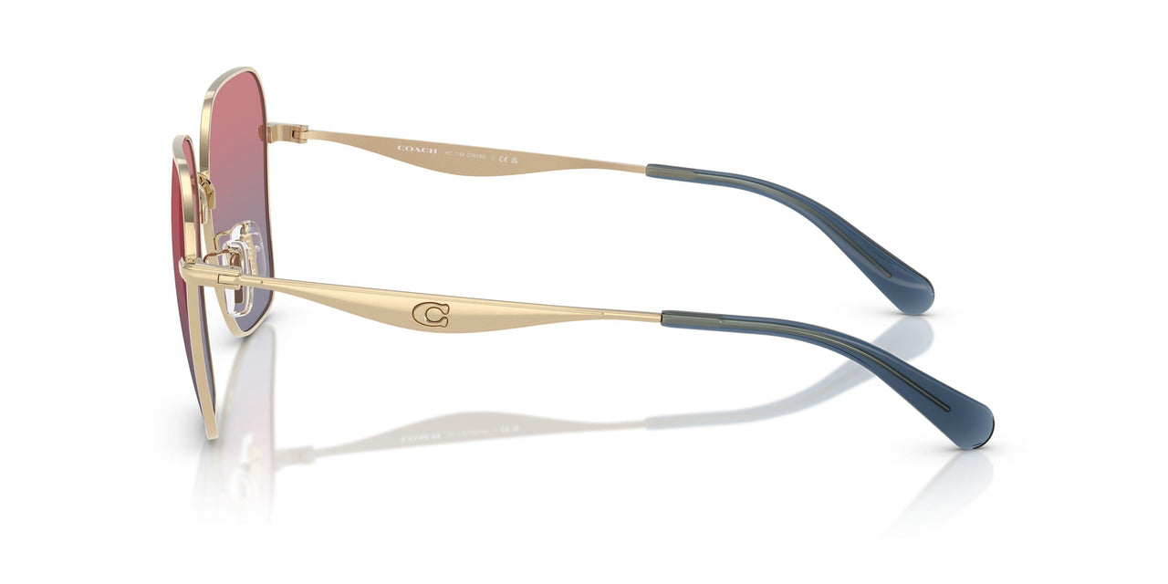 90050Q - Gold - Blue Saddle Gradient