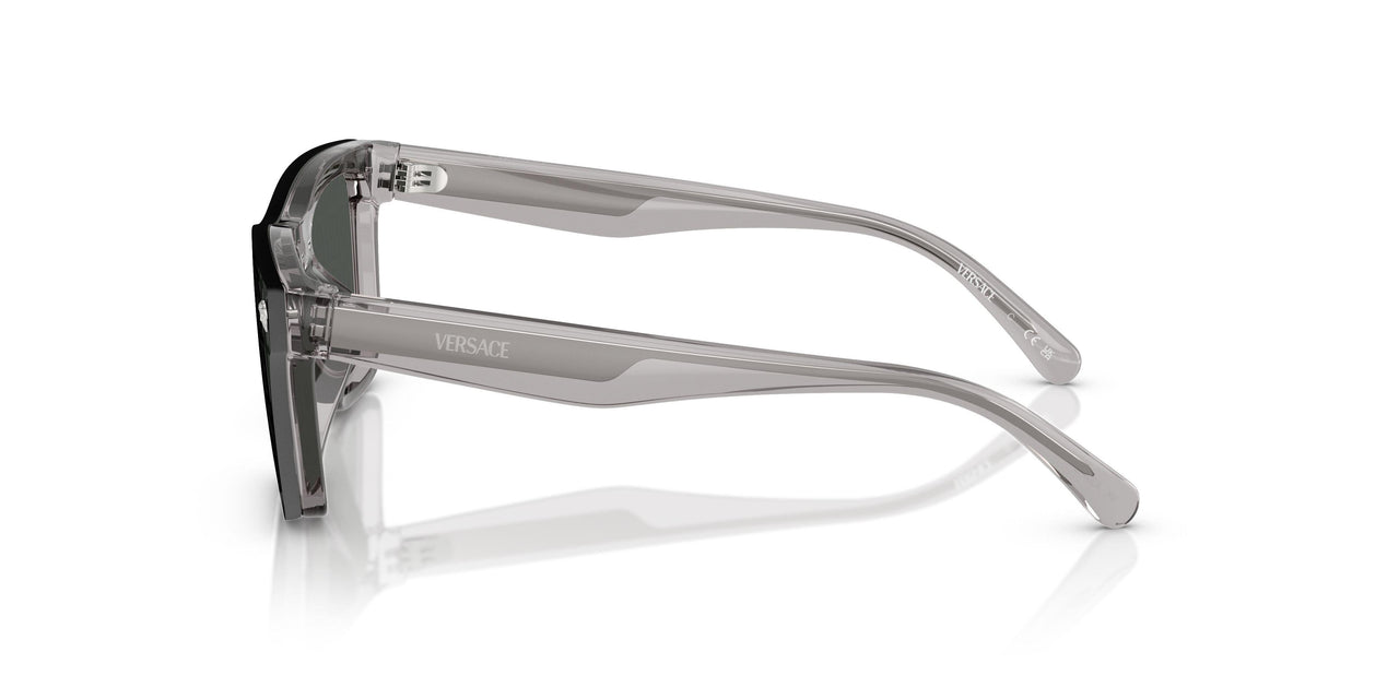 593/AI - Grey - Gradient Violet Mirror Silver
