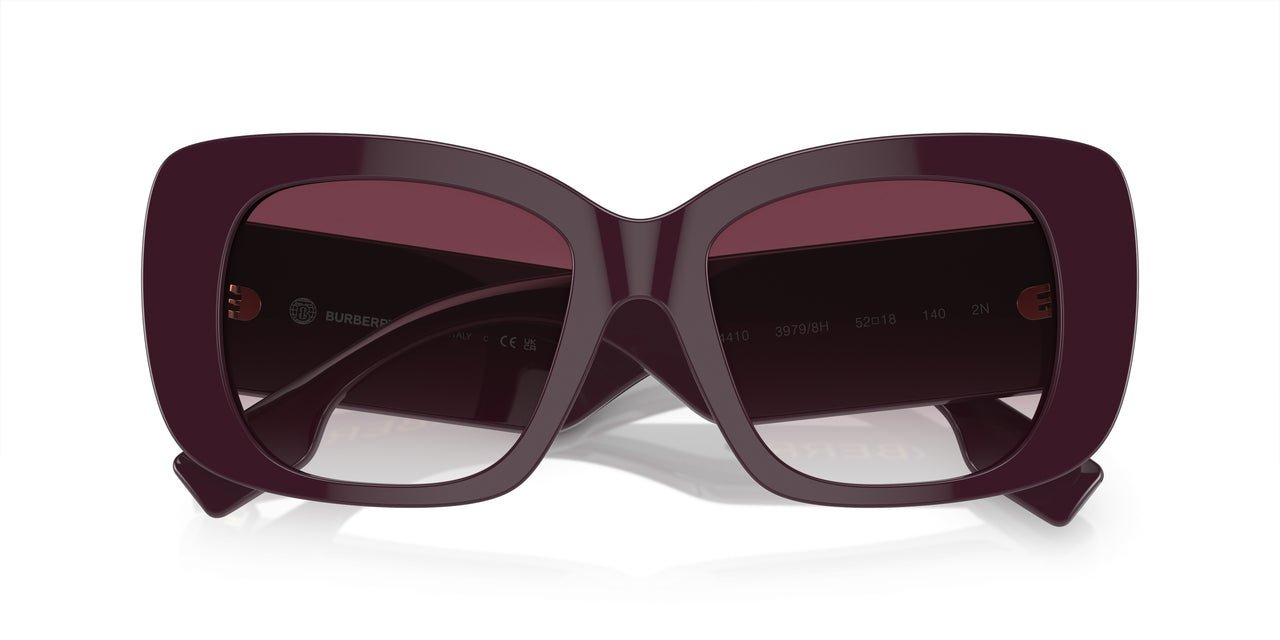 39798H - Red - Clear Gradient Dark Violet