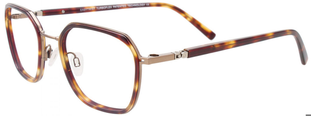 10 - Brown Tortoise & Gold