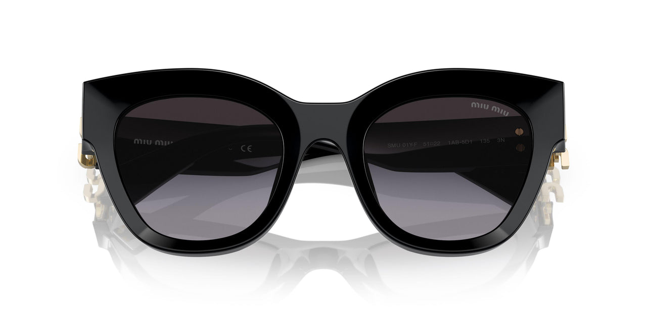1AB5D1 - Black - Grey Gradient