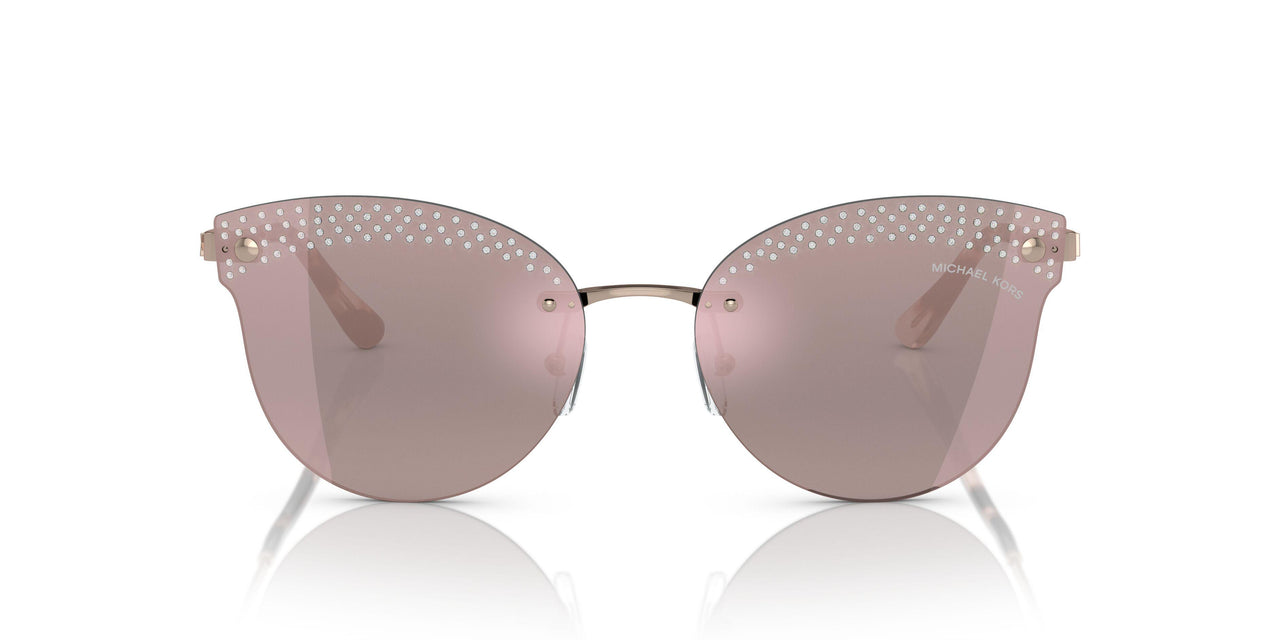 11084Z - Gold - Rose Gold Mirror With Crystals