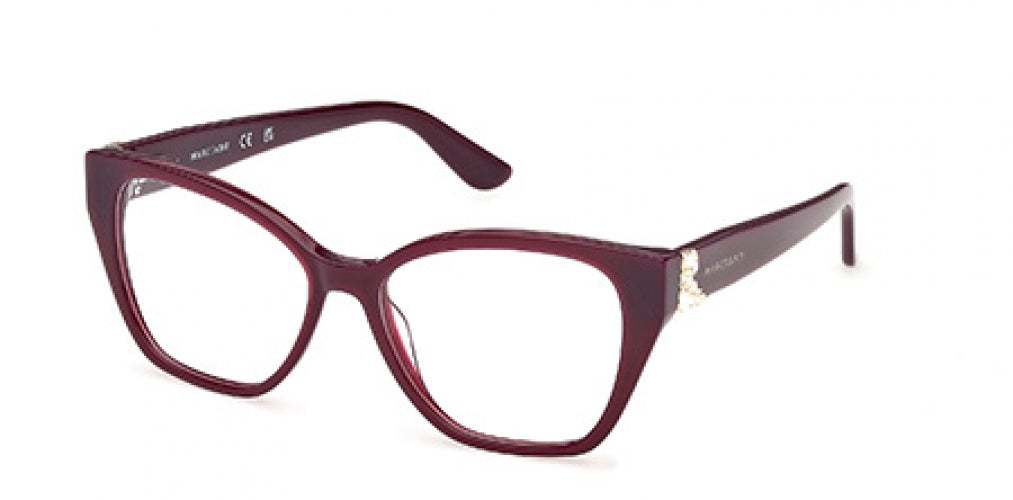 Marciano Black Cat-Eye Glasses with Burgundy Case Guess By Marciano 0399 Eyeglasses main image 3