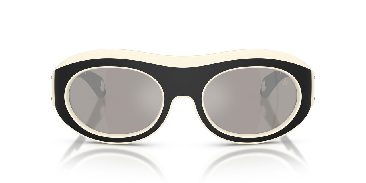 50026G - White - Mirror Silver
