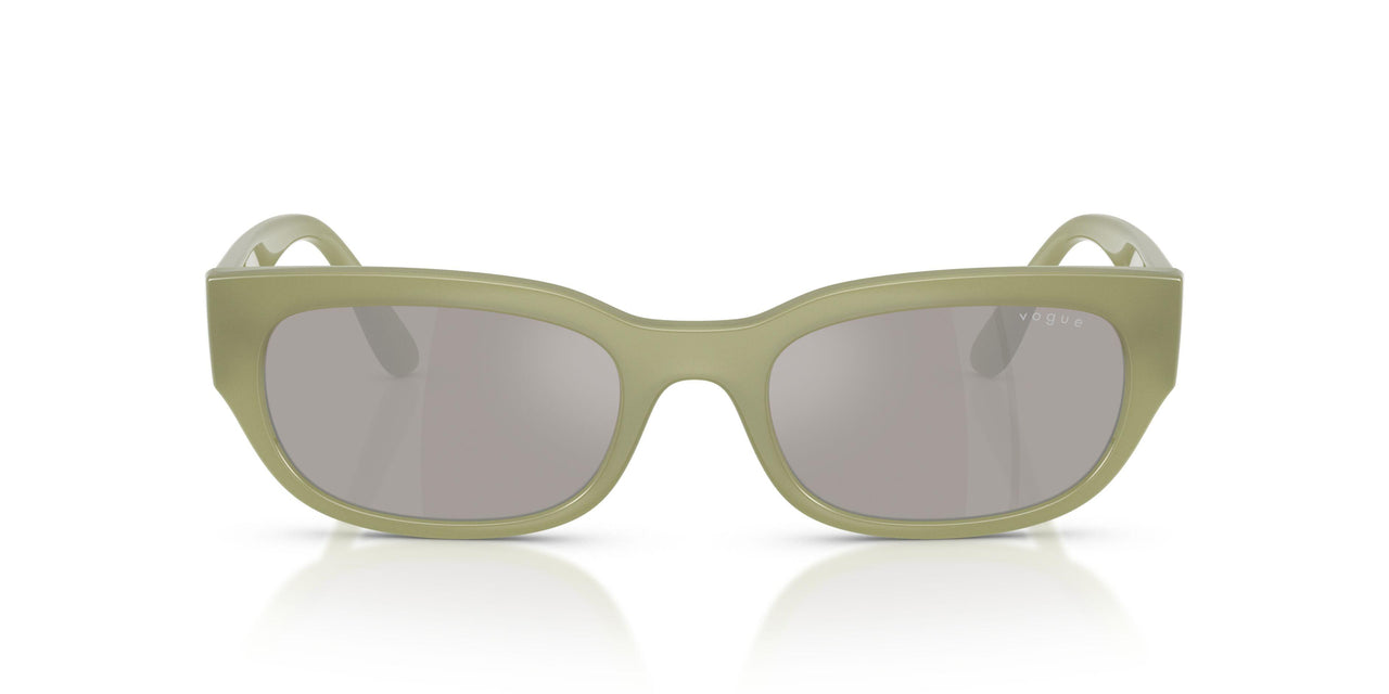 32546G - Green - Light Grey Mirror Silver