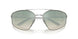 303/W0 - Silver - Gradient Green Mirror