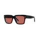 01S - Shiny Black - Red