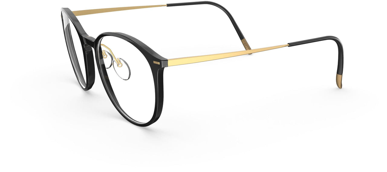 9032 - Black Shiny - ext. nosebridge + temple length