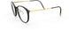 9032 - Black Shiny - ext. nosebridge + temple length