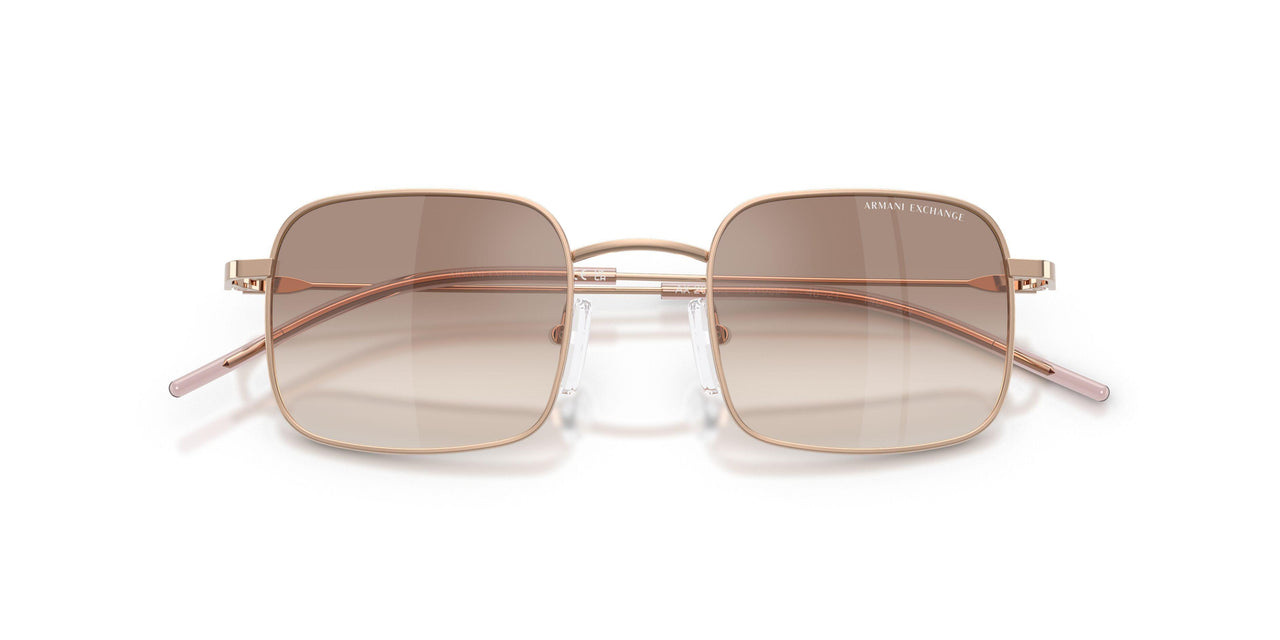 610394 - Gold - Clear Gradient Brown Mirror Silver