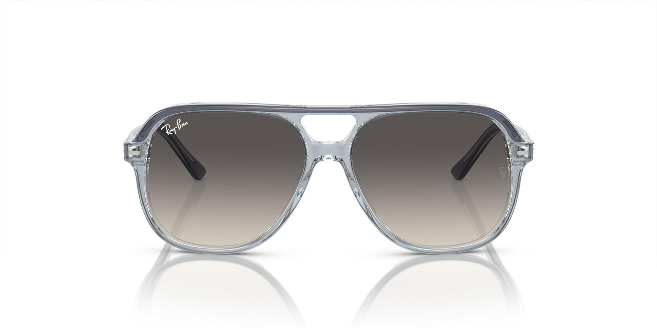 71554L - Top Dark Blue & Brown & Light Grey - Grey/blue