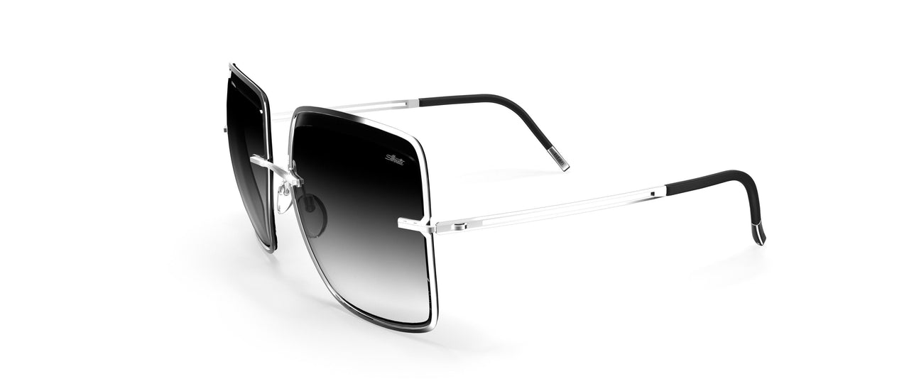 7000 - Rhodium / Black - Classic Grey Gradient