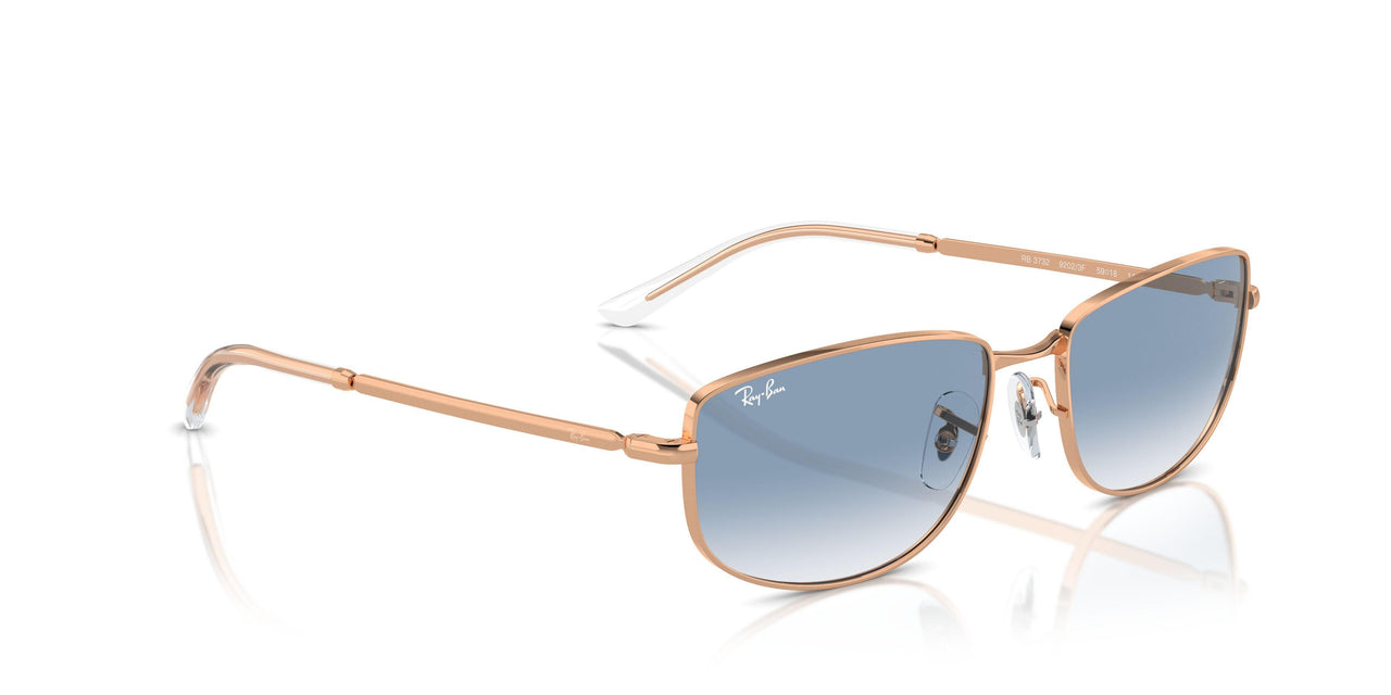92023F - Gold - Clear & Blue