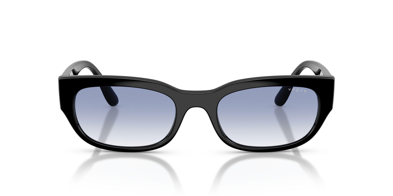 W44/19 - Black - Clear Gradient Light Blue