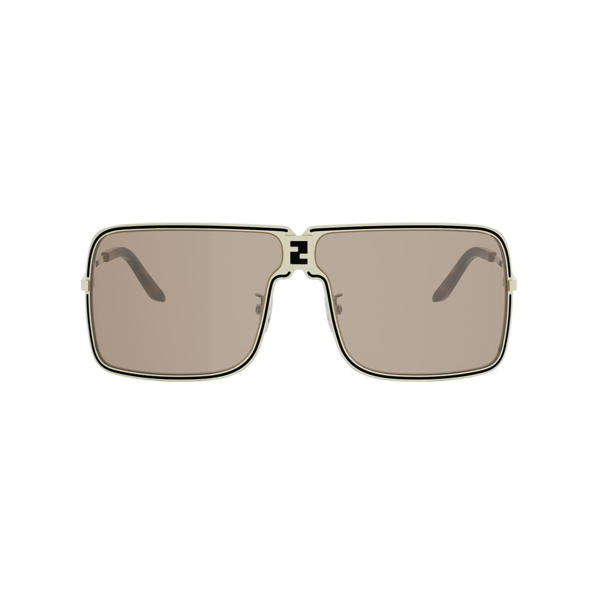 32G - Shiny Clear Gold - Brown Mirror
