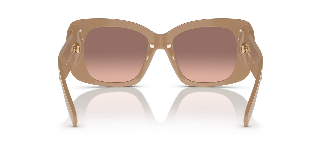 399013 - Beige - Pink Gradient Dark Brown