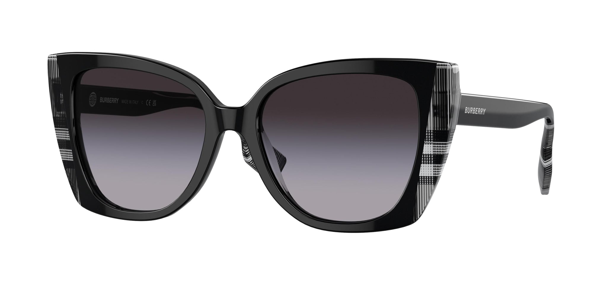 Burberry ブラック キャットアイ サングラス Burberry 55MM Cat-Eye Sunglasses | Saks Fifth Avenue