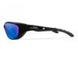 692 - Captivate Pol Blue Mirror/gloss Black Frame - Captivate Polarized Blue Mirror