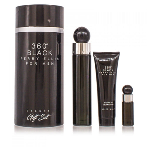 Perry Ellis 360 Black Men Set