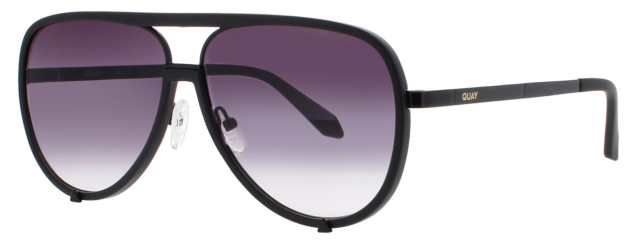 NEW! Quay High Profile Sunglasses berry Quay - Sunglasses for Men & Women, Aviator Lenses with UV  main image 4