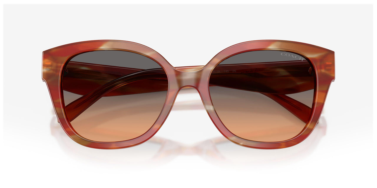 590018 - Red - Smokey Peach Gradient