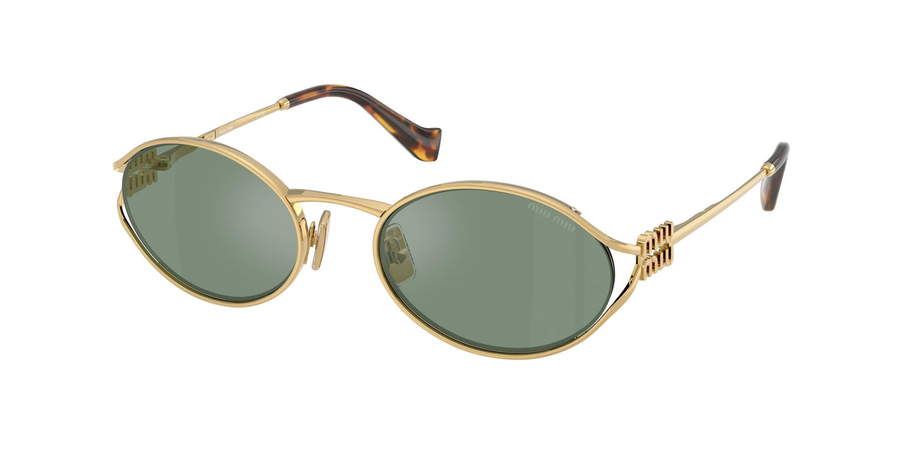5AK04M - Gold - Green Mirror Internal Silver