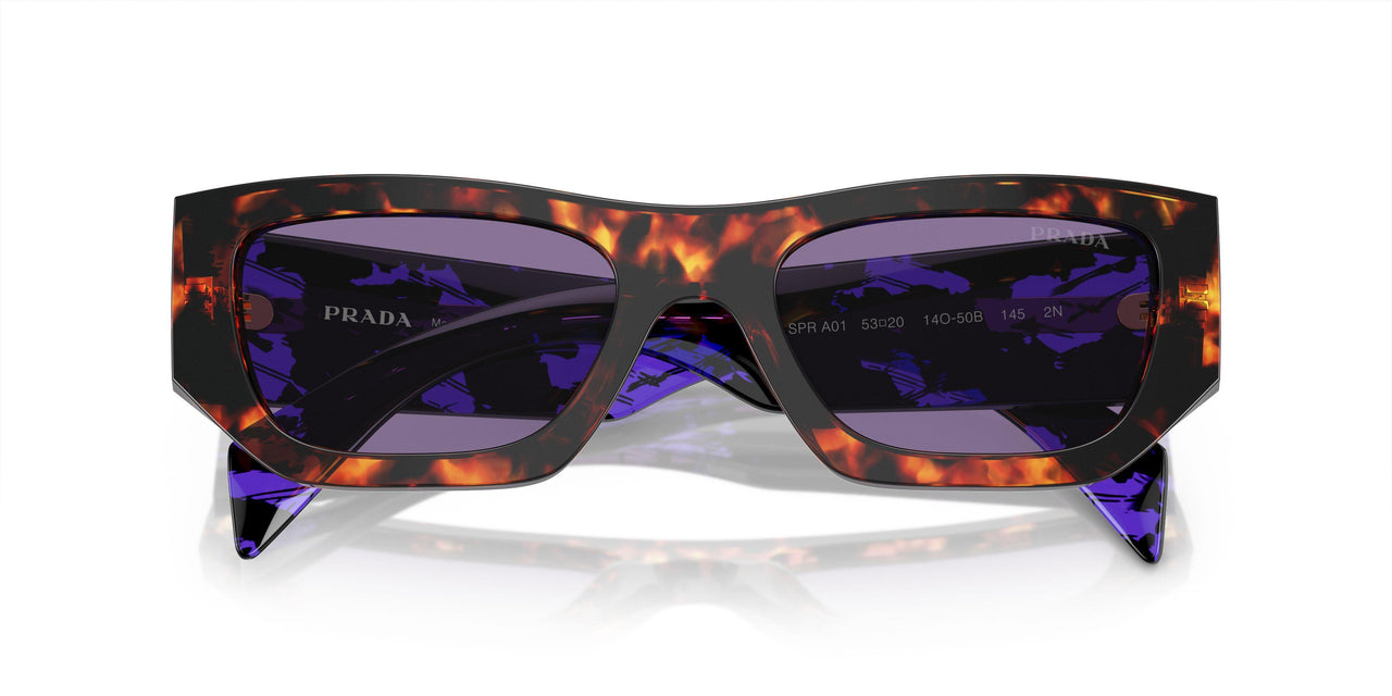 14O50B - Tortoise - Violet Mirror Internal Silver