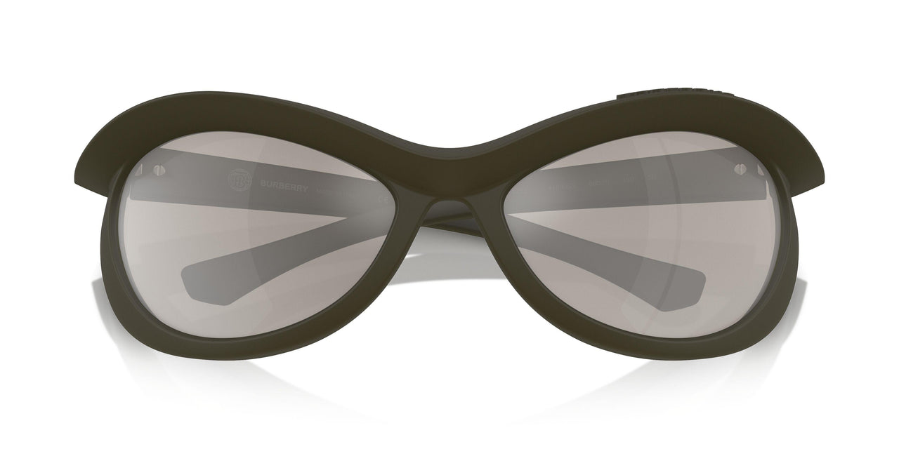 41096G - Green - Light Grey Mirror Silver