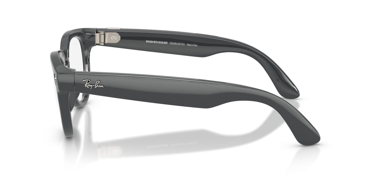 6702CE - Grey - Clear/emerald