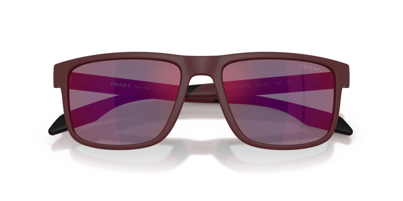29U21E - Brown - Dark Grey Mirror Red