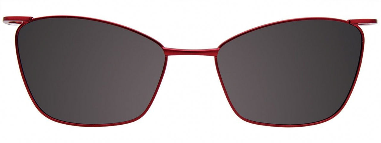 35 - Satin Dark Red & Steel Blue