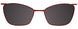 35 - Satin Dark Red & Steel Blue