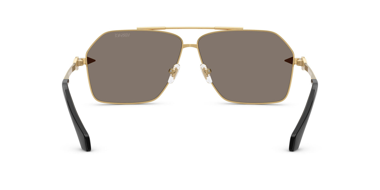 10026G - Gold - Light Grey Mirror Silver