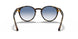 710/X0 - Havana - Gradient Blue Mirror Red