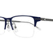 007 - Blue/Gunmetal - Transparent