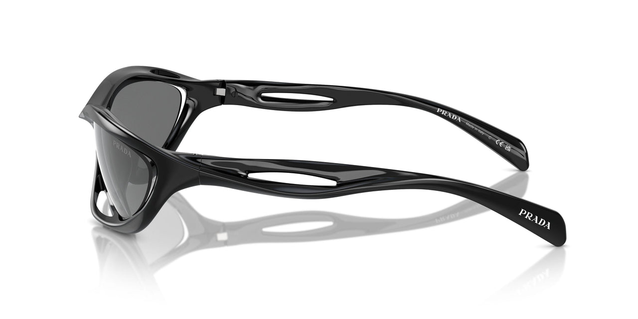 1AB60G - Black - Grey Mirror Silver
