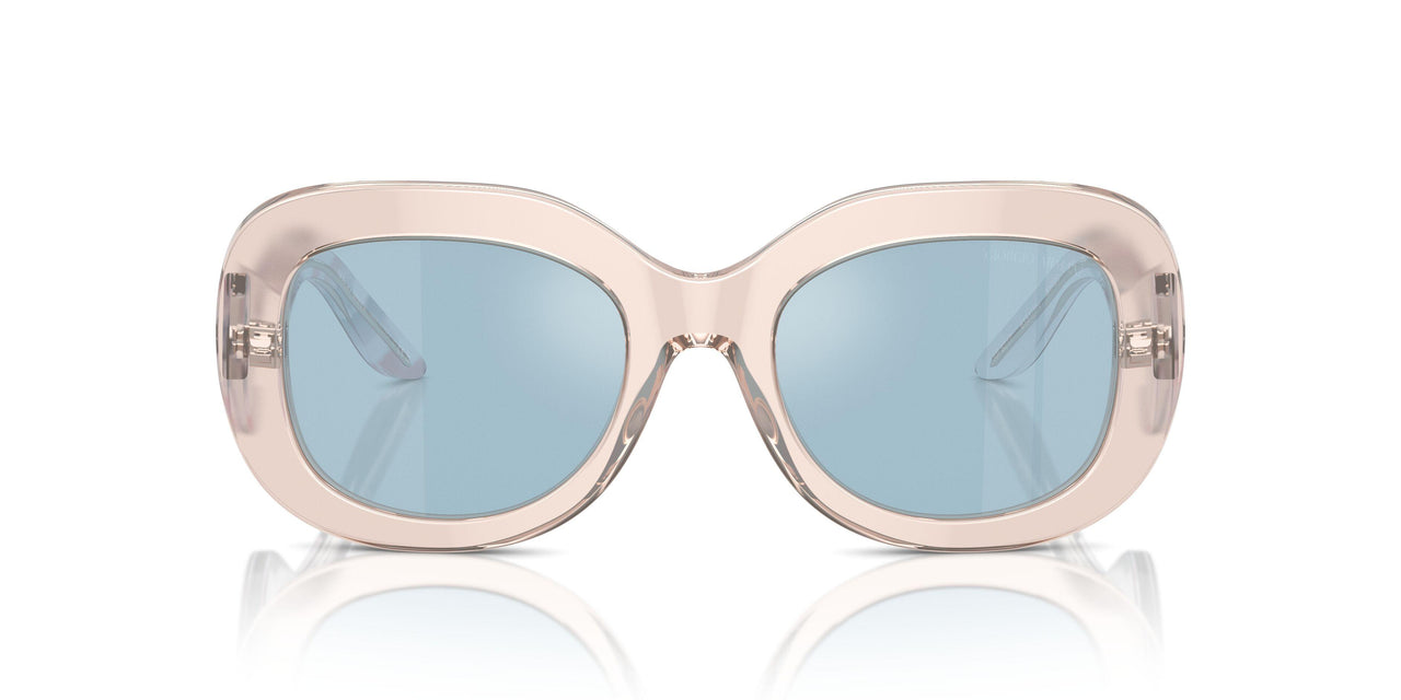 61511N - Pink - Light Blue Mirror Silver