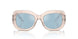61511N - Pink - Light Blue Mirror Silver