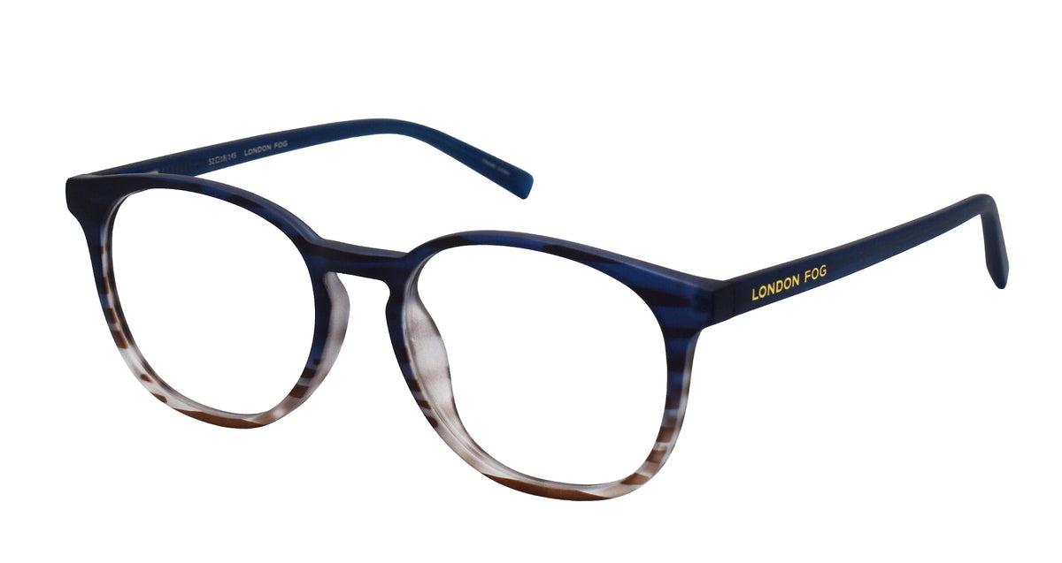 London Fog Black & Purple Prescription Frames Kits.com -- London Fog LF 425 main image 2