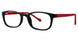 BLCKRDMTT - Black/Red Matte